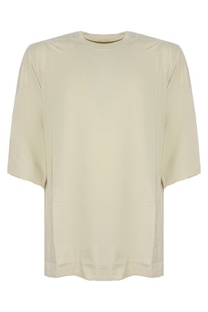T-shirt oversize in jersey di cotone beige RICK OWENS | RU01F2283JA138